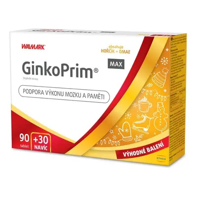 Walmark Ginkoprim Max 90+30 Tablet Zdarma