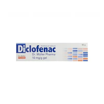 Diclofenac Dr. Müller Pharma 10mg/g gel 60g