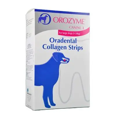 Orozyme plátky žvýkací pro psy L nad 30kg 141g