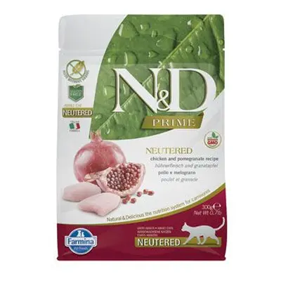 N&d Prime Cat Neutered Chicken & Pomegranate 300g