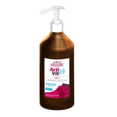 Vitar Veterinae Artivit sirup 1000ml s dávkovačem