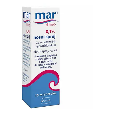 Mar Rhino 1mg/ml nosní sprej 15ml