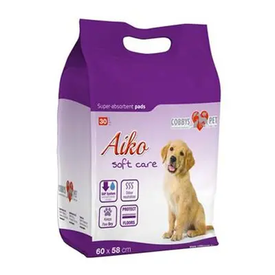 Podložka Absorbční Pro Psy Aiko Soft Care 60x58cm 30ks