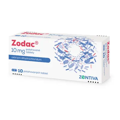 Zodac 10mg 10 tablet