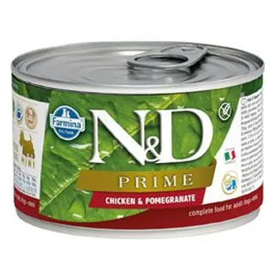 N&D Dog Prime Adult Chicken & Pomegranate Mini 140g