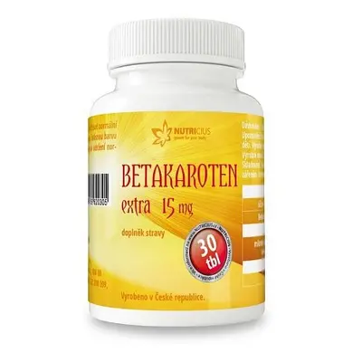 Betakaroten Extra 15mg Tbl.30