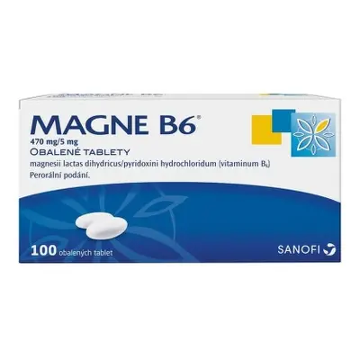 Magne B6 470mg/5mg 100 tablet