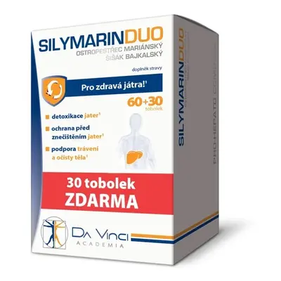 Silymarin Duo DaVinci Academia 60+30 tobolek