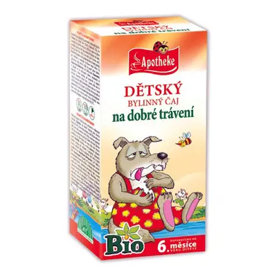 Apotheke Dětský čaj Bio Dobré Trávení 20x1.5g