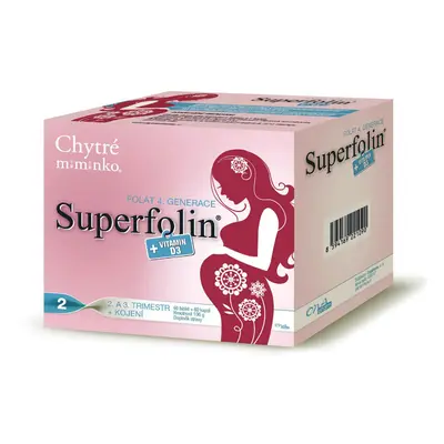 Chytré Miminko Superfolin 2 Mama Tbl.60+cps.60