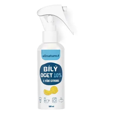 Allnature Bílý ocet 10% s vůní citronu 500 ml