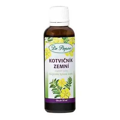 Dr.popov Kapky Bylinné Kotvičník Zemní 50ml