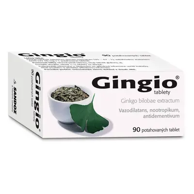 Gingio 40mg potahované tablety 90