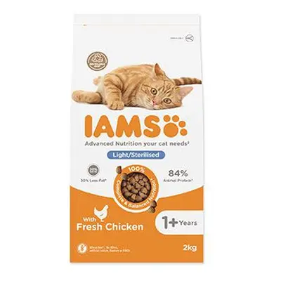 Iams Cat Adult Weight Control Chicken 2kg