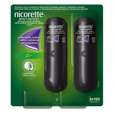 Nicorette Spray 1mg/dáv 2x13,2ml