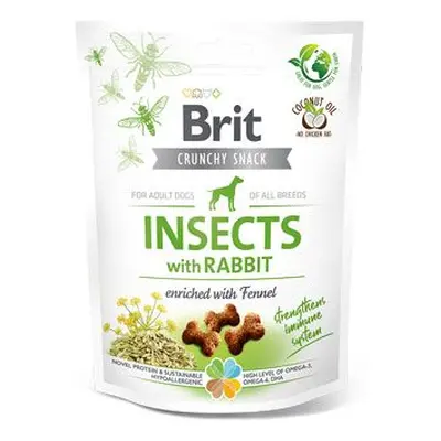 Brit Care Dog Crunchy Cracker Insects Rabbit Fennel 200g