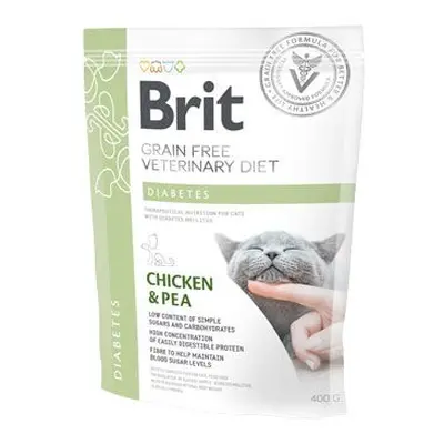 Brit Vd Cat Gf Diabetes 400g