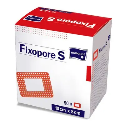 Fixopore S Sterilní Náplast Ovál 6.5x9.5cm 50ks