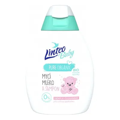 Dětské Mycí Mléko a šampon linteo Baby S Bio Měsíčkem 250ml