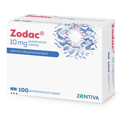 Zodac 10mg 100 tablet