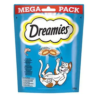 Dreamies kočka pochoutka mega pack s lososem 180g