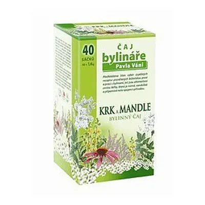 čaj Bylináře Krk A Mandle 40x1.6g