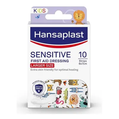 Hansaplast Sensitive Zvířátka Large náplast 10ks