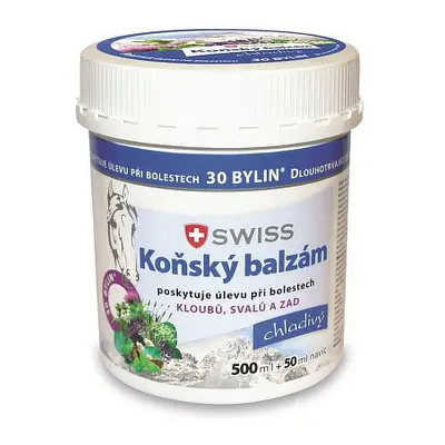 Koňský Balzám Swiss Chladivý 500 + 50 Ml