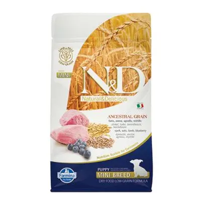 N&D LG Dog Puppy Mini Lamb & Blueberry 800g