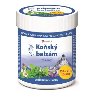 SWISS koňský balzám chladivý 250 + 50ml