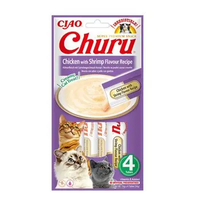 Churu Cat chicken with shrimp flavour recipe 4x14g