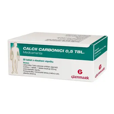 Calcii Carbonici 50 tablet