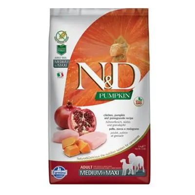 N&D Pumpkin Dog Adult M/L Chicken&pomegranate 2,5kg