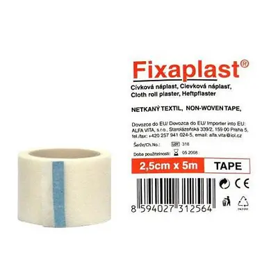 Fixaplast Tape Cívková Náplast 2.5cmx5m