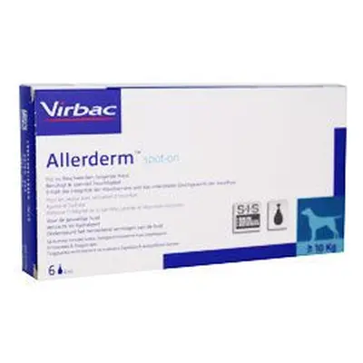 Allerderm spot on 6x4ml pro psy a kočky nad 10kg