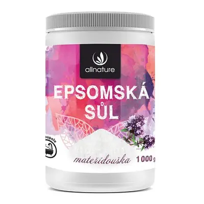 Allnature Epsomská Sůl Mateřídouška 1000g