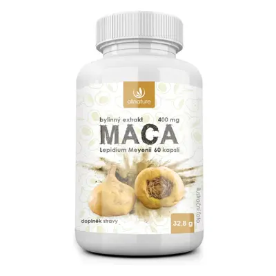 Allnature Maca bylinný extrakt 60 kapslí