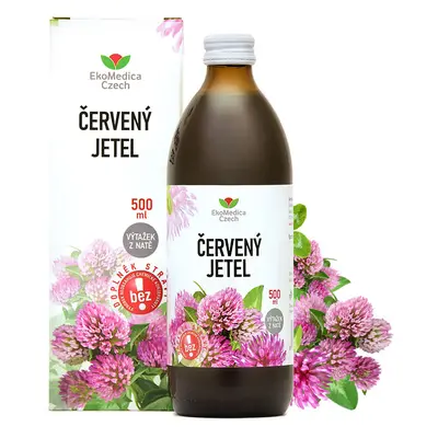 Červený jetel Výtažek 500ml Ekomedica