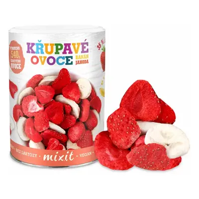 Mixit Banán Jahoda - Křupavé ovoce 80g