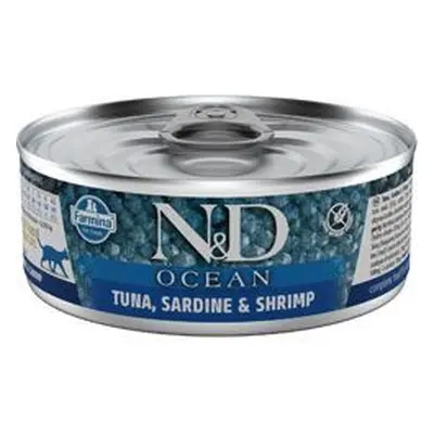 N&d Cat Ocean Adult Tuna & Sardine & Shrimps 70g