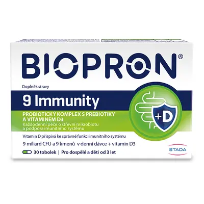 Biopron 9 Immunity + Vitamin D3 Tobolek 30