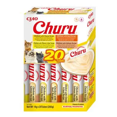 Churu Cat Box Chicken&beef Variety 20x14g