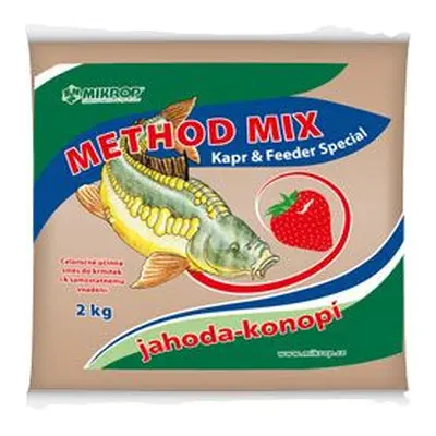 Method Mix Pro Ryby Jahoda - Konopí 2kg