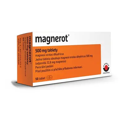 Magnerot 500mg 50 tablet