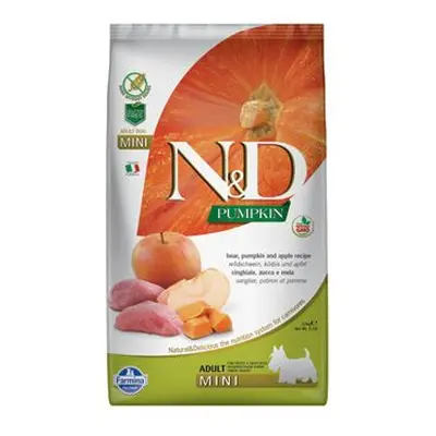 N&D Pumpkin Dog Adult Mini Boar & Apple 2,5kg