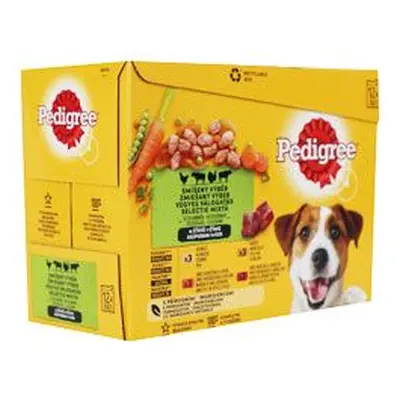 Pedigree kapsa masový výběr zelenina ve šťávě 12x100g