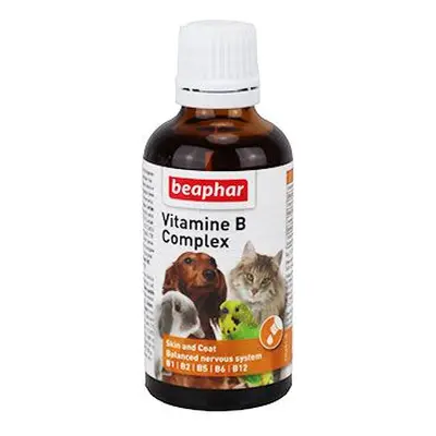 Beaphar Vitamin B komplex pes, kočka, ptáci 50ml