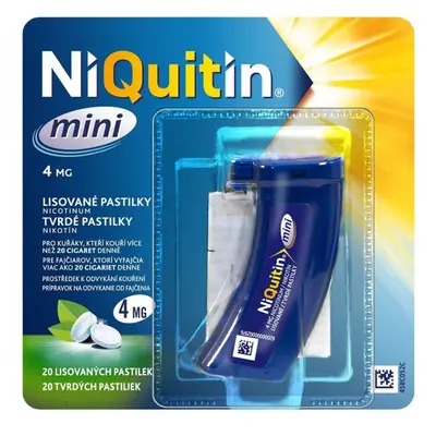 Niquitin Mini 4mg lisovaná pastilka 1x20ks