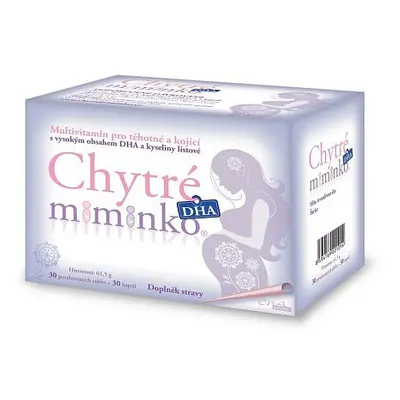 Chytré Miminko Methylfolát 2 S Dha Tbl.60+cps.60