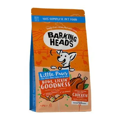 Barking Heads Little Paws Bowl Lickin Good Chick 1,5kg